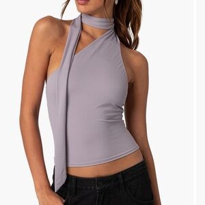 Edikted scarf halter top